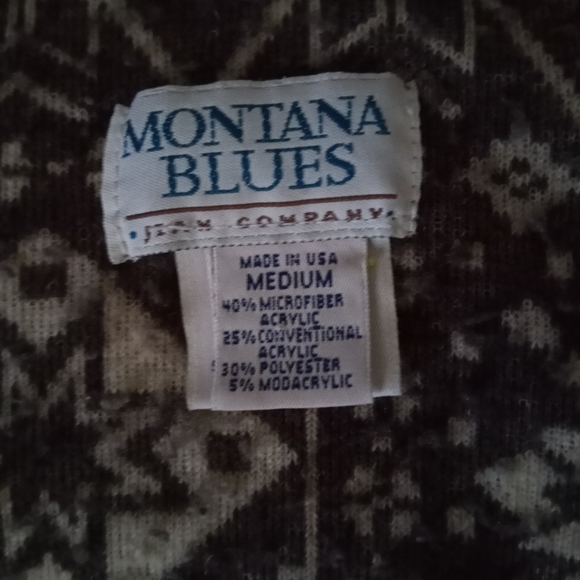 Western Vintage Teddy Cardigan - Picture 2 of 4